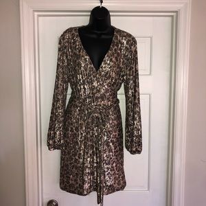 Gianni Bini sequin wrap dress NWT 2020 Season
